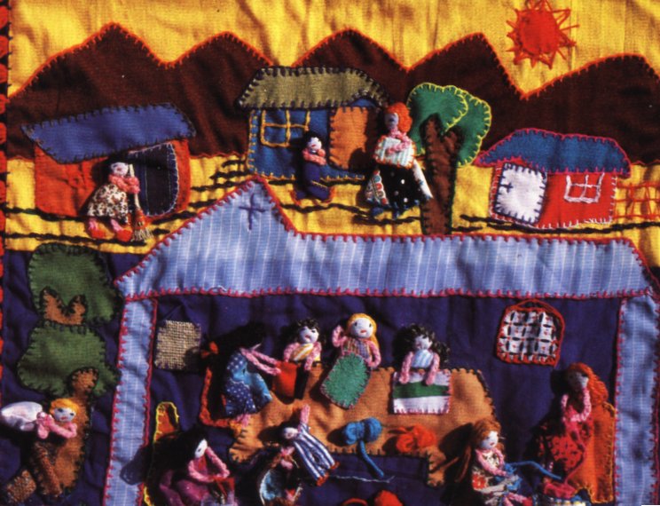 Arpilleras Por La Memoria…Un testamento gráfico