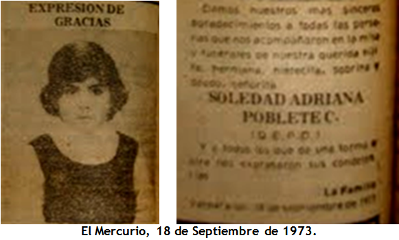 Infancia Dañada por la Dictadura. Chile