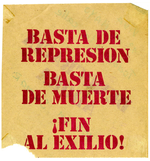 Un reconocimiento necesario. Los exiliados y la lucha contra la dictadura