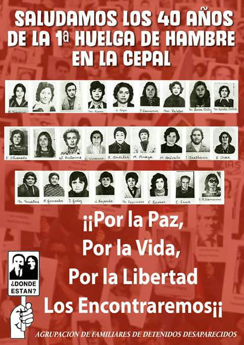 Archivo Huelga de Hambre, CEPAL 1977