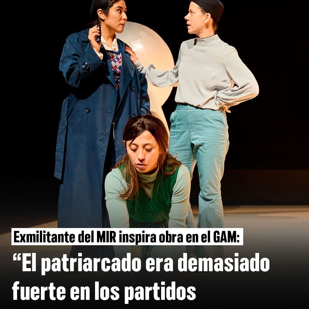Ex Militante del MIR inspira obra en el GAM